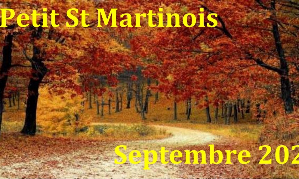 Le Petit St Martinois de septembre 2021